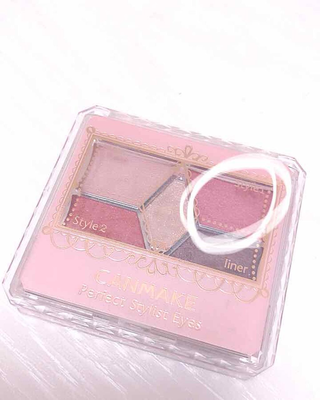 【旧品】パーフェクトスタイリストアイズ/キャンメイク/アイシャドウパレットを使ったクチコミ（3枚目）