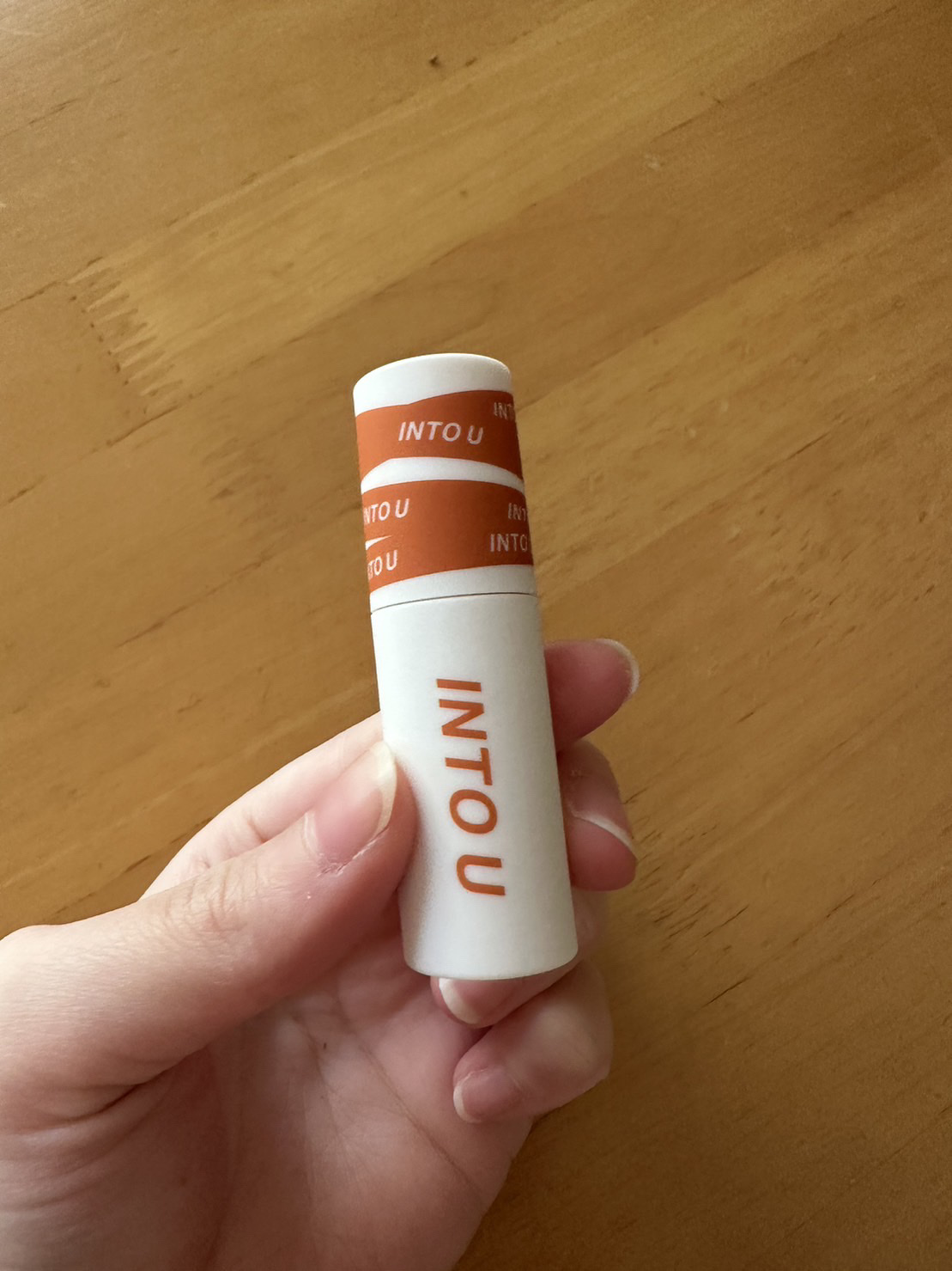 スーパーマットリップ＆チークマッド/INTO U/口紅を使ったクチコミ（1枚目）