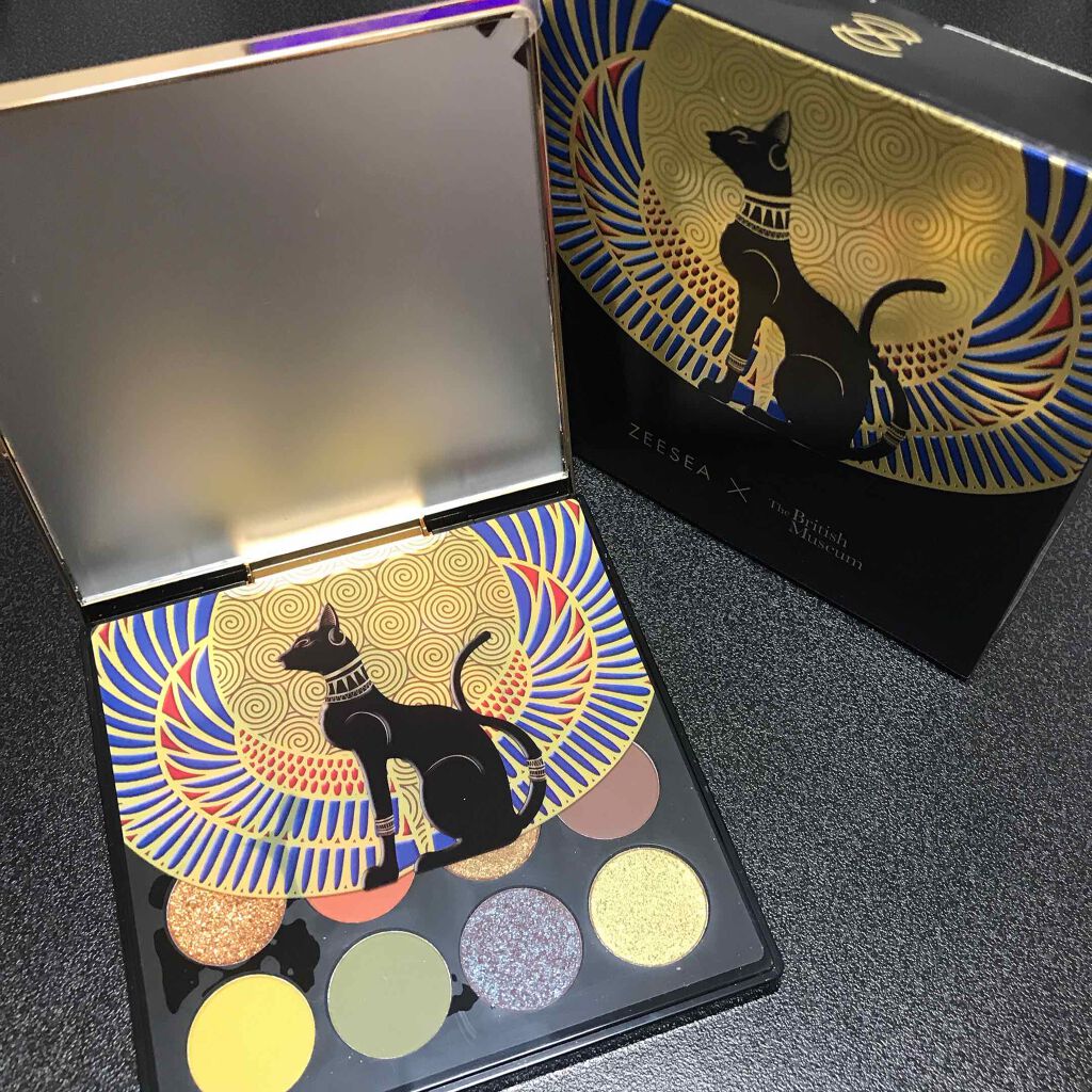 大英博物館 エジプトシリーズ アイシャドウパレット/ZEESEA/アイシャドウパレットを使ったクチコミ(3枚目)