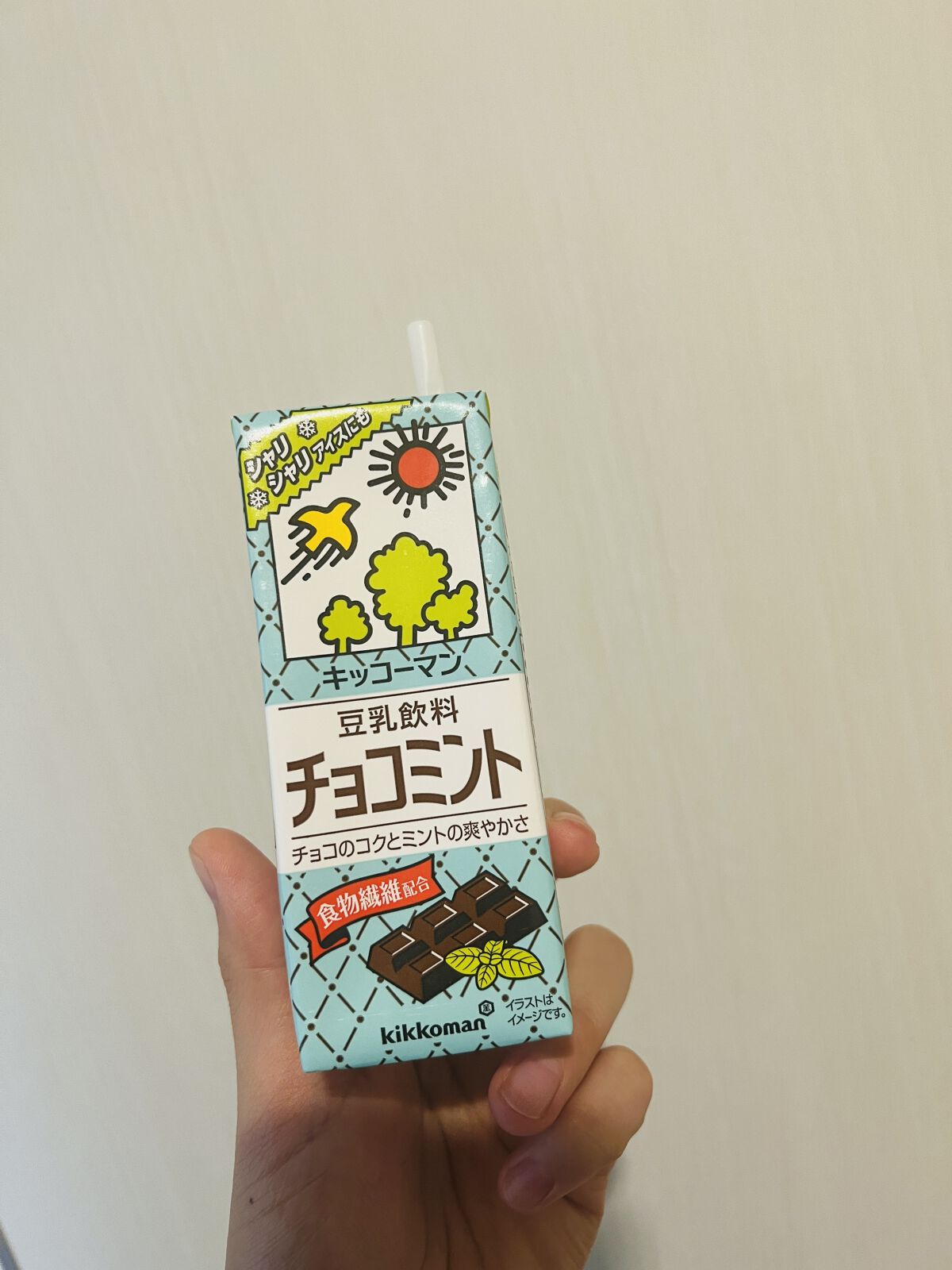豆乳飲料 チョコミント 200ml/キッコーマン飲料/豆乳飲料を使ったクチコミ（1枚目）