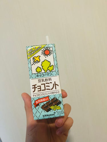 豆乳 チョコミント/キッコーマン飲料/ドリンクの画像