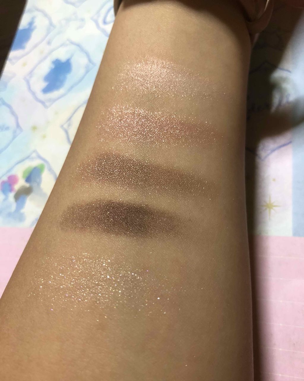 ショコラスウィート アイズ/リンメル ロンドン/アイシャドウパレットを使ったクチコミ（2枚目）