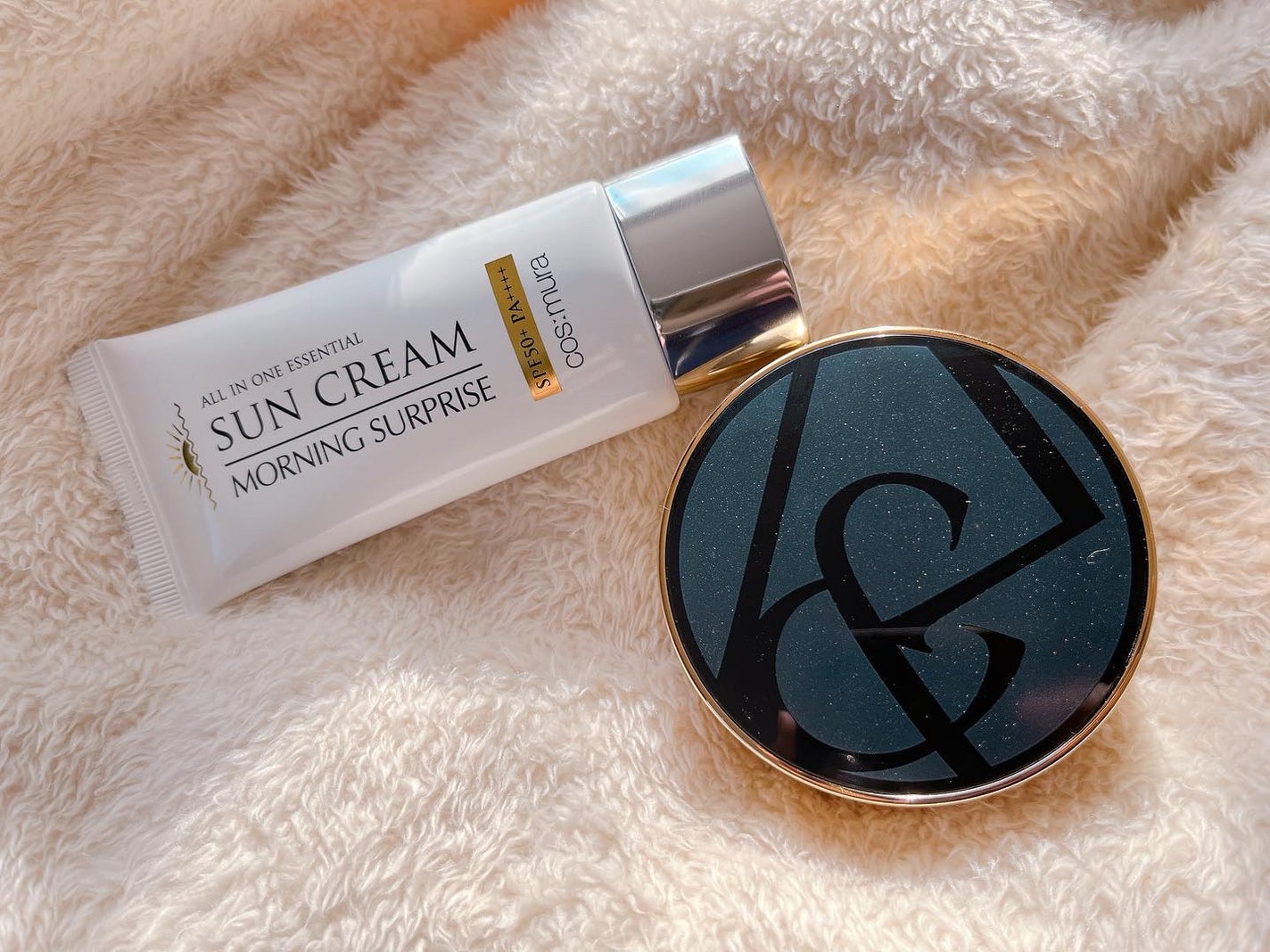オールインワンエッセンシャルサンクリーム/MORNING SURPRISE/日焼け止めクリームを使ったクチコミ(1枚目)