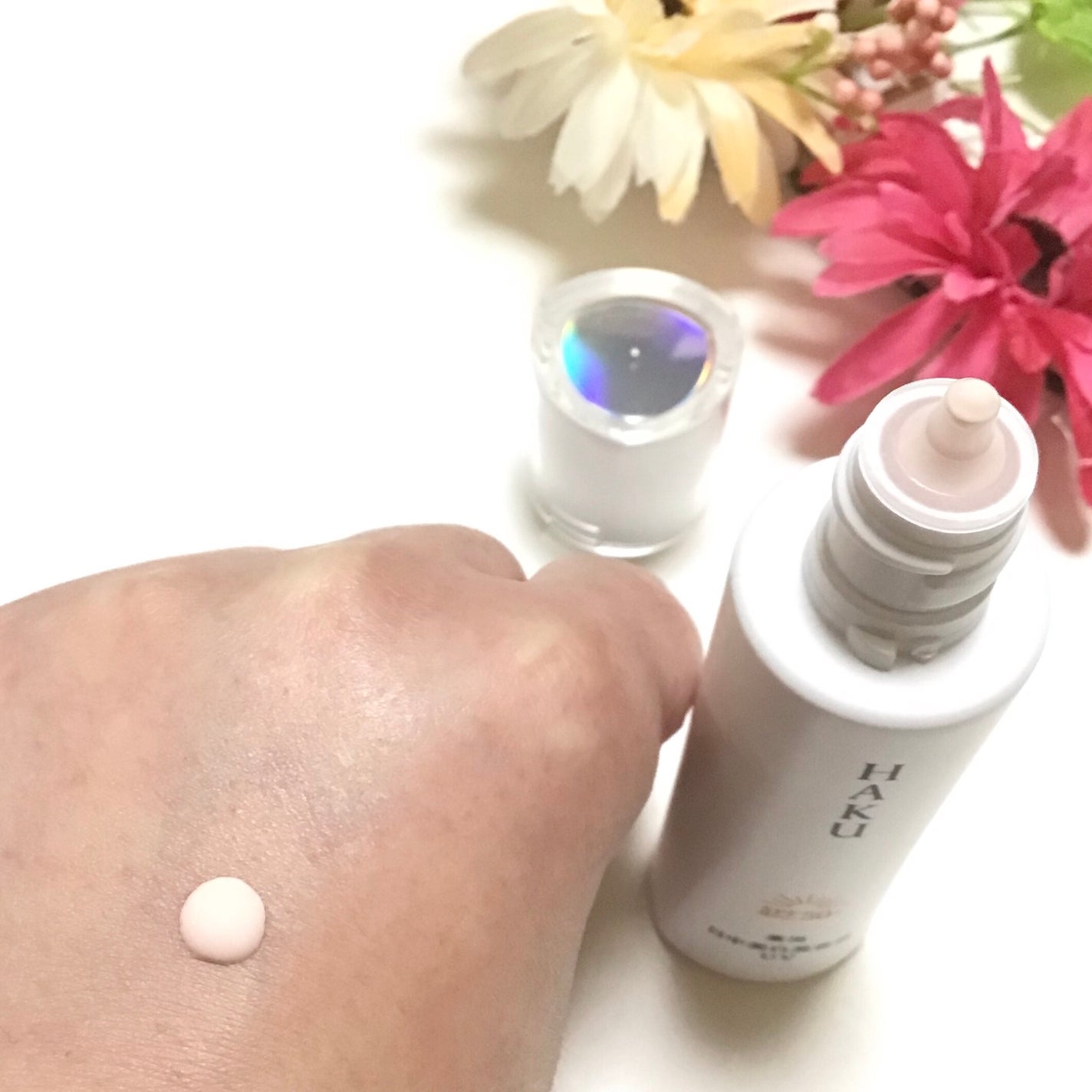 薬用 日中美白美容液UV/HAKU/日焼け止めローションを使ったクチコミ(3枚目)