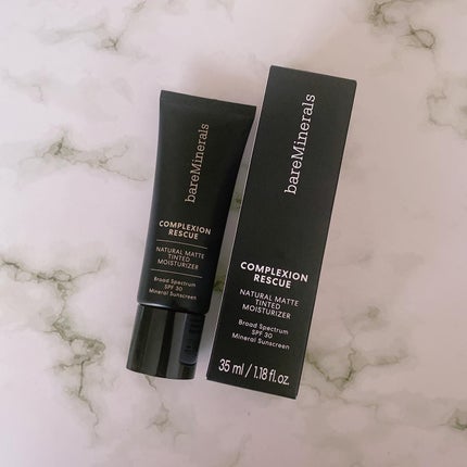 CR ナチュラル マット モイスチャライザー/bareMinerals/クリーム・エマルジョンファンデーションを使ったクチコミ(4枚目)