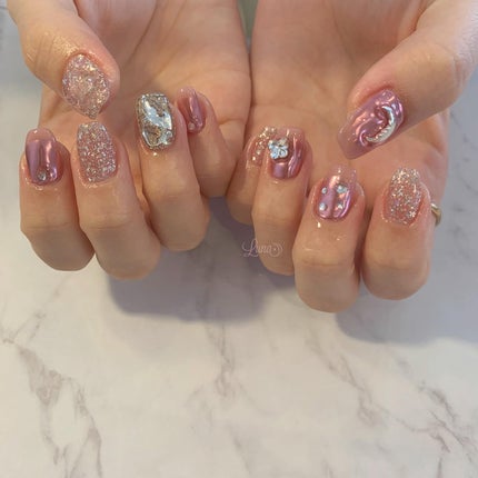 #ジェルネイル,#ワンカラーネイル,#ニュアンスネイル,#うるうるネイル,#ちゅるんネイル,#シンプルネイル,#パーツネイル,#透け感ネイル,#クリアネイル,#ぷっくりネイル,#ちぐはぐネイル,#韓国ネイル,#きらきらネイル,#うるつやネイル,#フレンチガーリーネイル,#ミラーネイル,#ピンクネイルのネイルデザイン