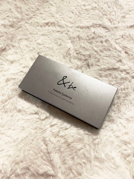 パレットアイブロウ/&be/パウダーアイブロウを使ったクチコミ(1枚目)