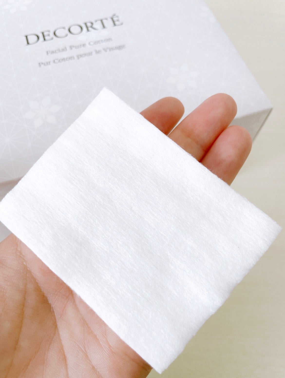 フェイシャル ピュア コットン/DECORTÉ/コットンを使ったクチコミ(3枚目)