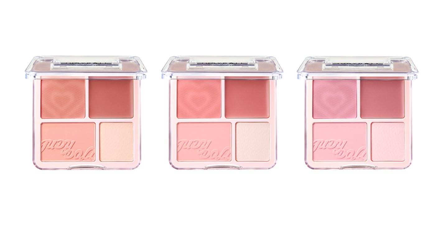 JUDYDOLLからマルチに使えるよくばりパレット「わがままチークハイライター」が登場!の画像