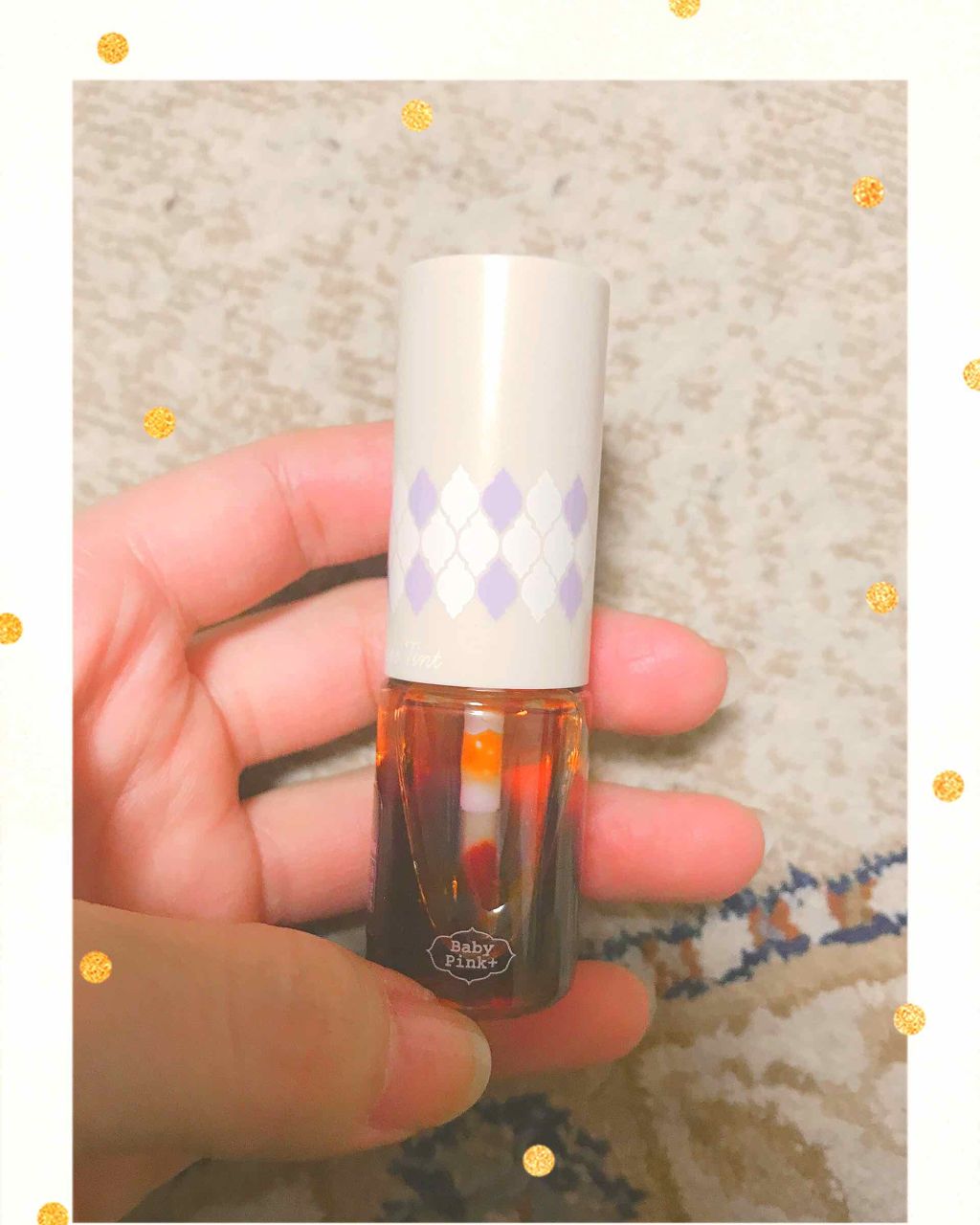 カクテルシェイクティント/ベビーピンク/リップティントを使ったクチコミ(2枚目)