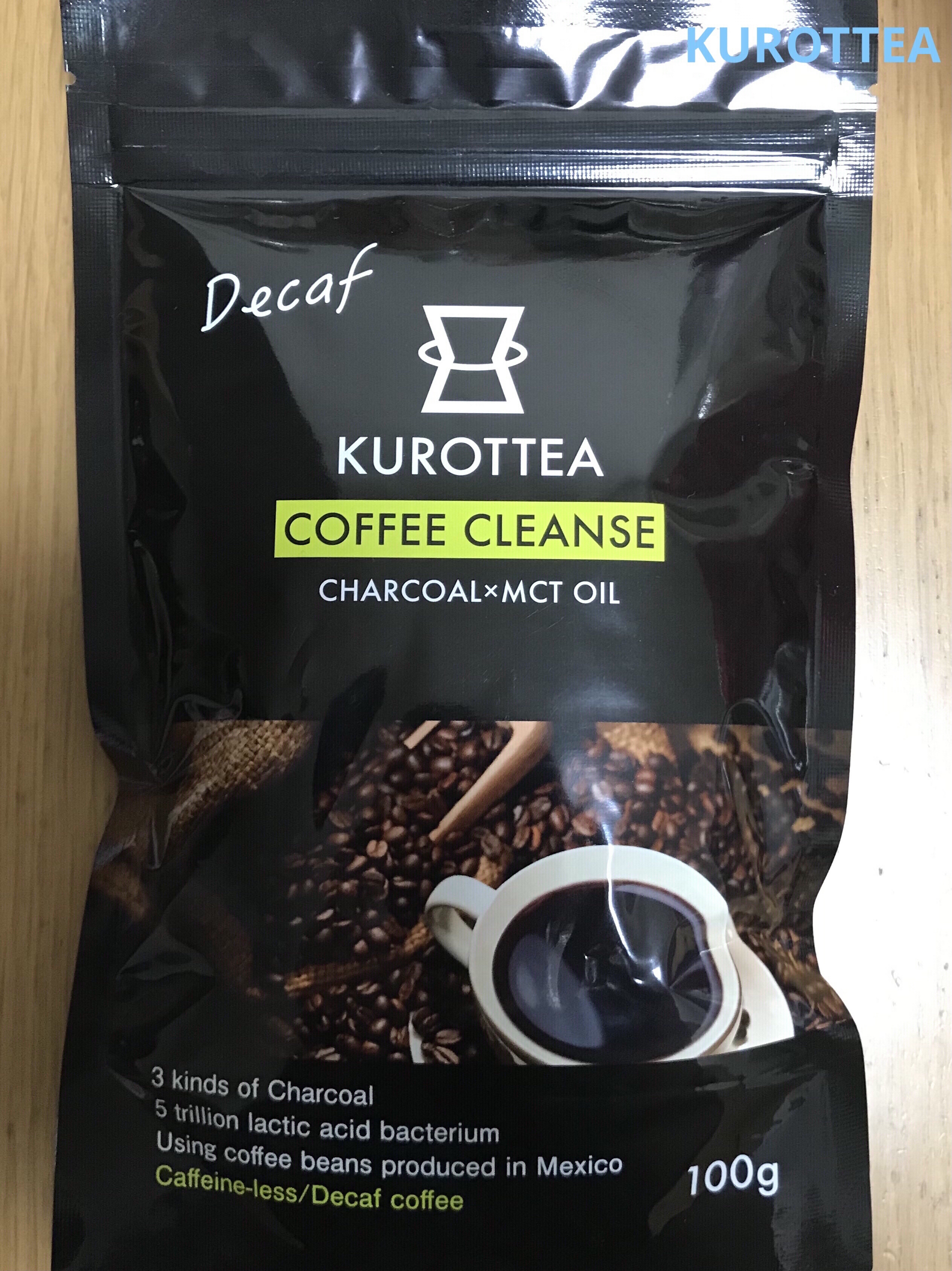 チャコールコーヒー クロッティーコーヒークレンズ/クロッティー/ドリンクを使ったクチコミ（1枚目）