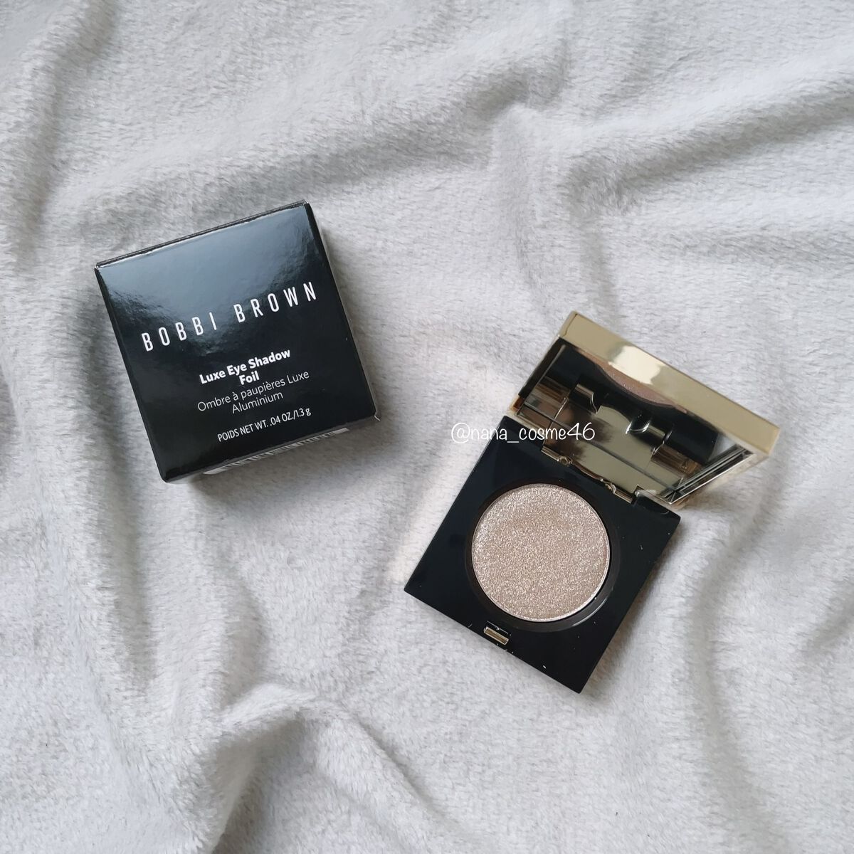 リュクスアイシャドウ 02 オパールセント(フォイル) /BOBBI BROWN/単色アイシャドウを使ったクチコミ（1枚目）