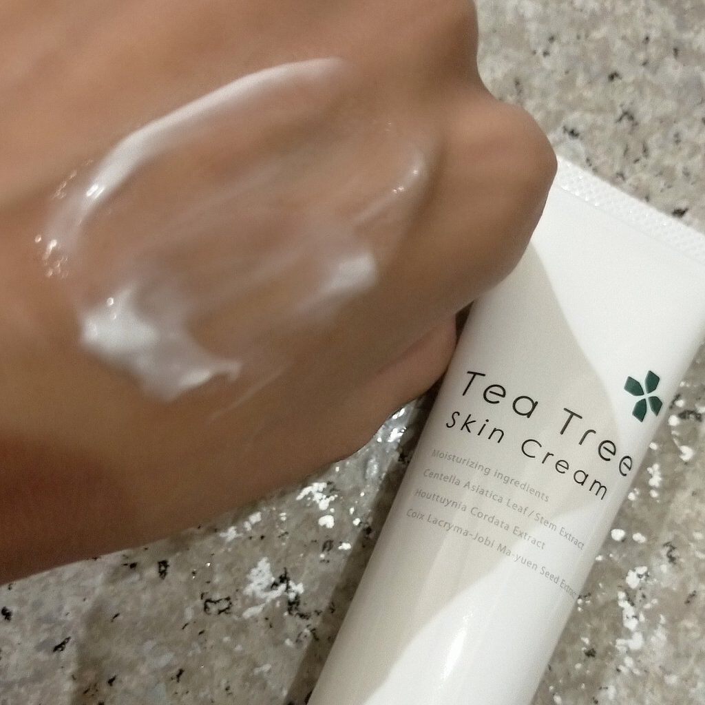 ティーツリースキンクリーム/ユーガ/フェイスクリームを使ったクチコミ（2枚目）