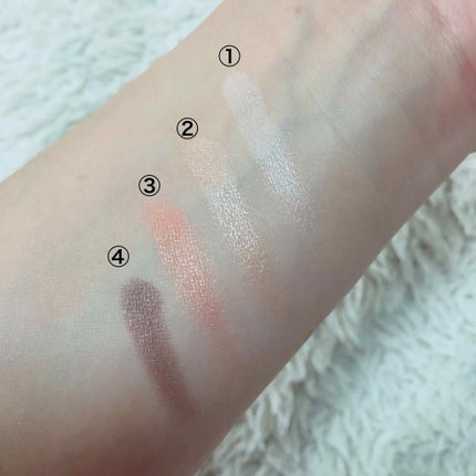 リアルクローズシャドウ/excel/アイシャドウパレットを使ったクチコミ(3枚目)