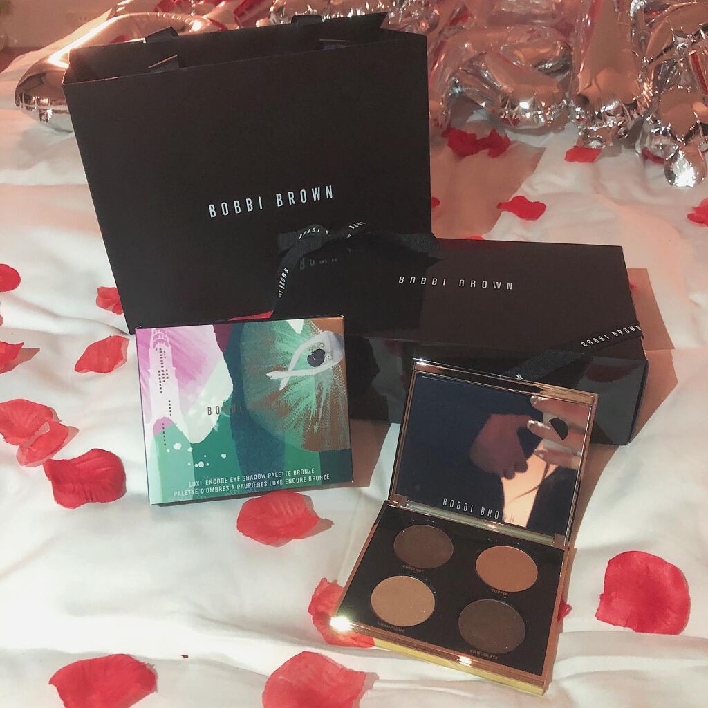 リュクス アンコール アイシャドウ パレット ブロンズ/BOBBI BROWN/アイシャドウパレットを使ったクチコミ（2枚目）