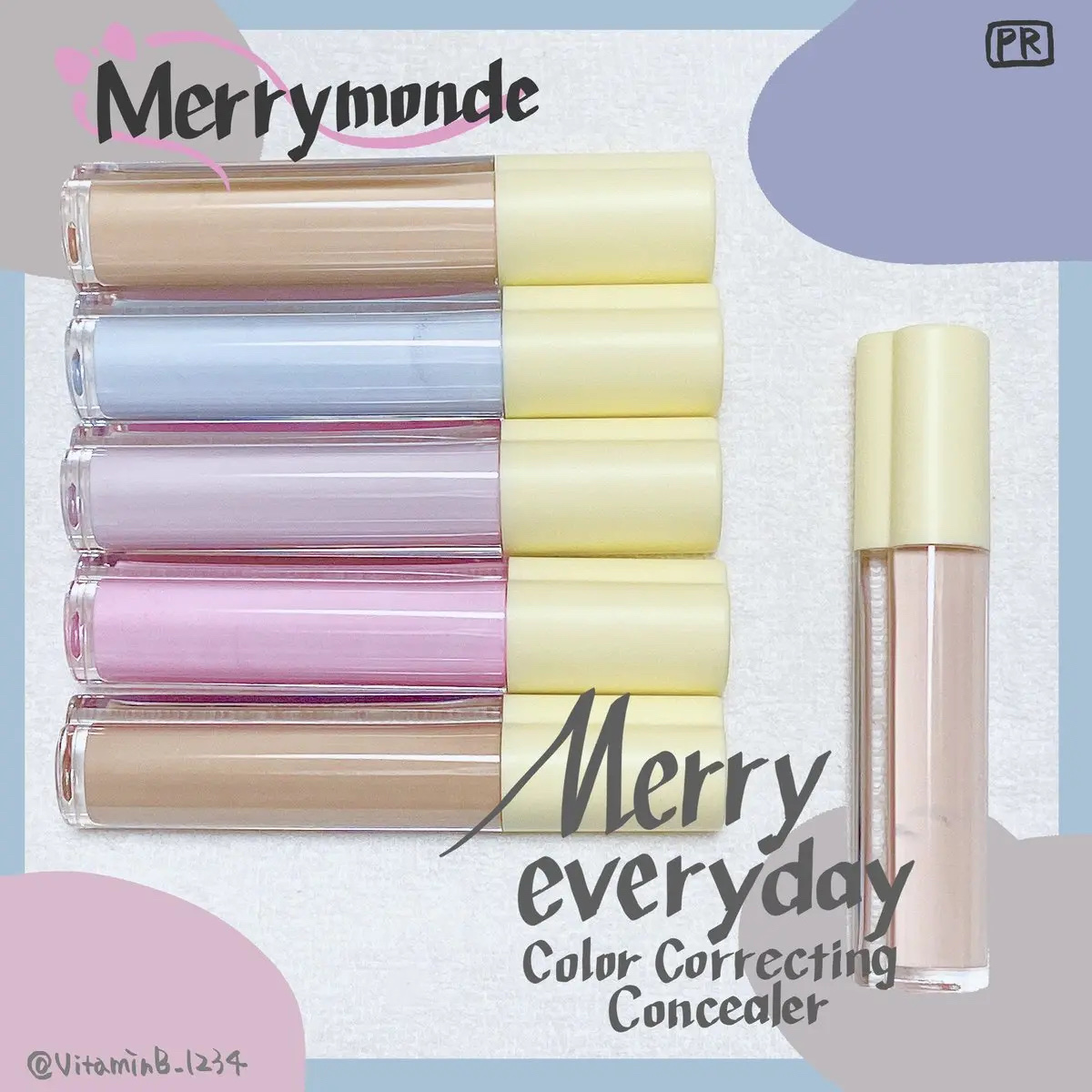 メリーエブリデイカラーコレクティングコンシーラー/Merrymonde/リキッドコンシーラーを使ったクチコミ（1枚目）