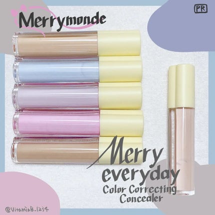 メリーエブリデイカラーコレクティングコンシーラー/Merrymonde/リキッドコンシーラーを使ったクチコミ(1枚目)