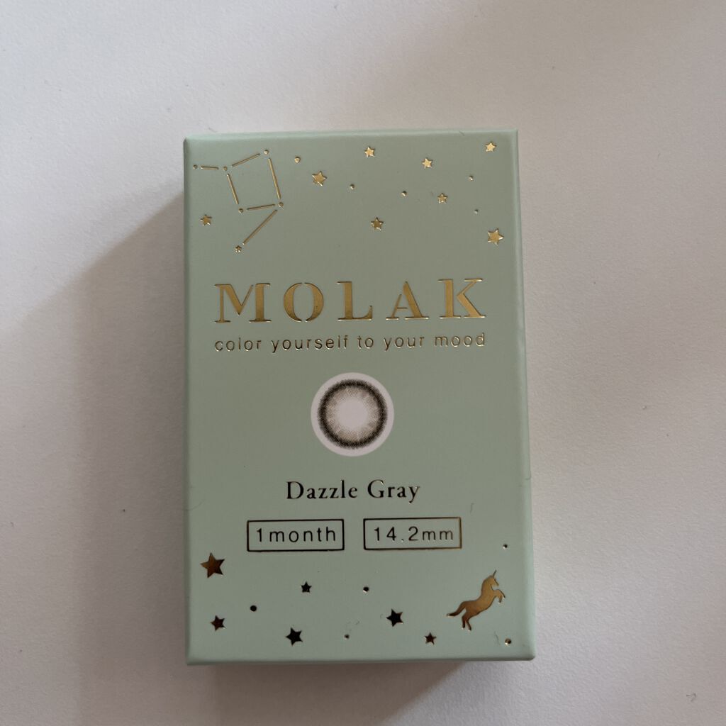 MOLAK 1month ダズルグレー/MOLAK/１ヶ月（１MONTH）カラコンを使ったクチコミ（1枚目）