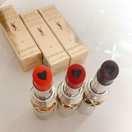 ヴォリュプテ プランプインカラー/YVES SAINT LAURENT BEAUTE/口紅を使ったクチコミ(2枚目)