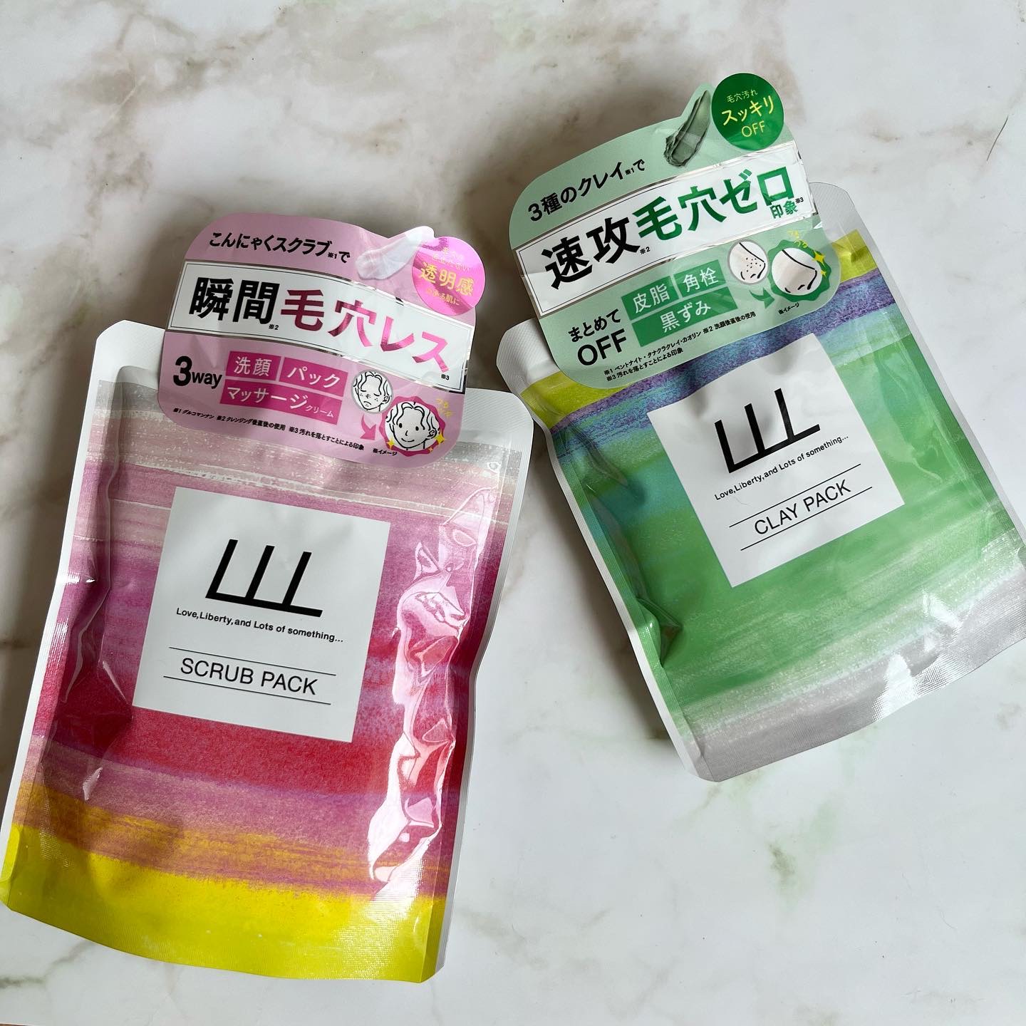 3Way毛穴マイルドスクラブ/LLL/スクラブ・ゴマージュを使ったクチコミ（1枚目）