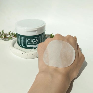 CICA method TONER PAD/コジット/化粧水を使ったクチコミ（3枚目）