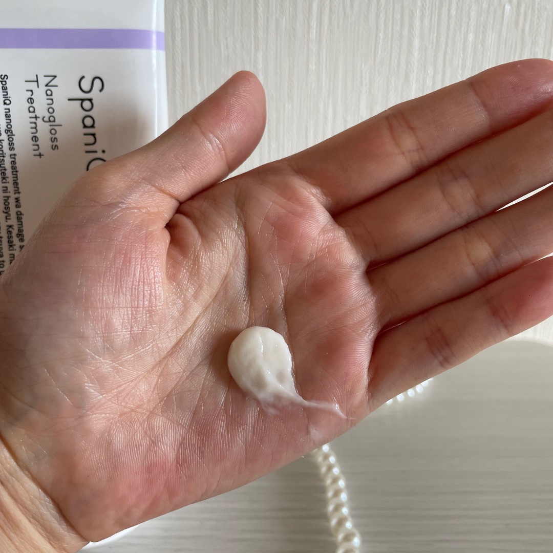 ナノグロストリートメント/SpaniQ/洗い流すヘアトリートメントを使ったクチコミ（2枚目）