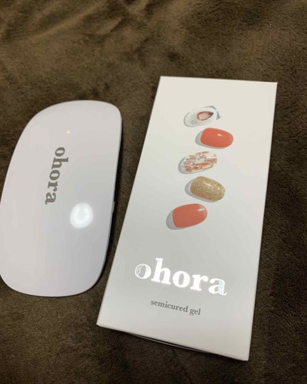 セミキュアジェルネイル(ハンド)/ohora/ネイルシールを使ったクチコミ(2枚目)