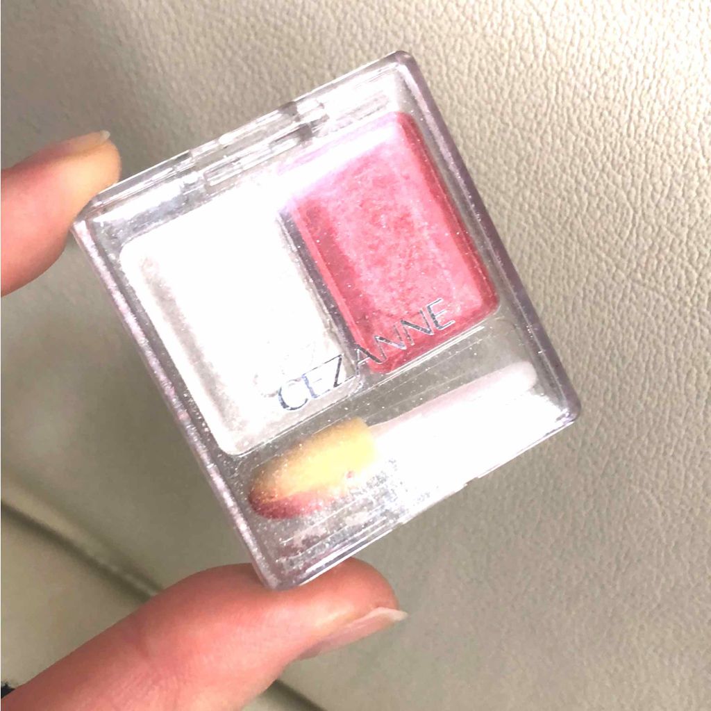 ツーカラー アイシャドウ ラメシリーズ/CEZANNE/アイシャドウパレットを使ったクチコミ(1枚目)