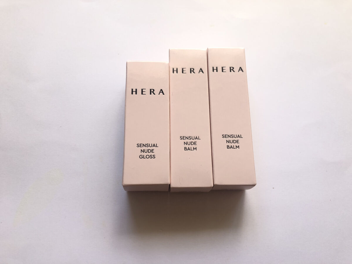 センシュアルヌードグロス/HERA/リップグロスを使ったクチコミ（2枚目）