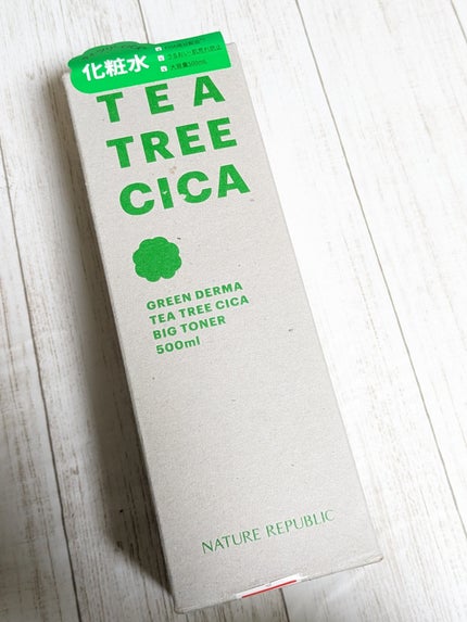 グリーン ダーマCICAビックトナー/ネイチャーリパブリック/化粧水を使ったクチコミ(4枚目)