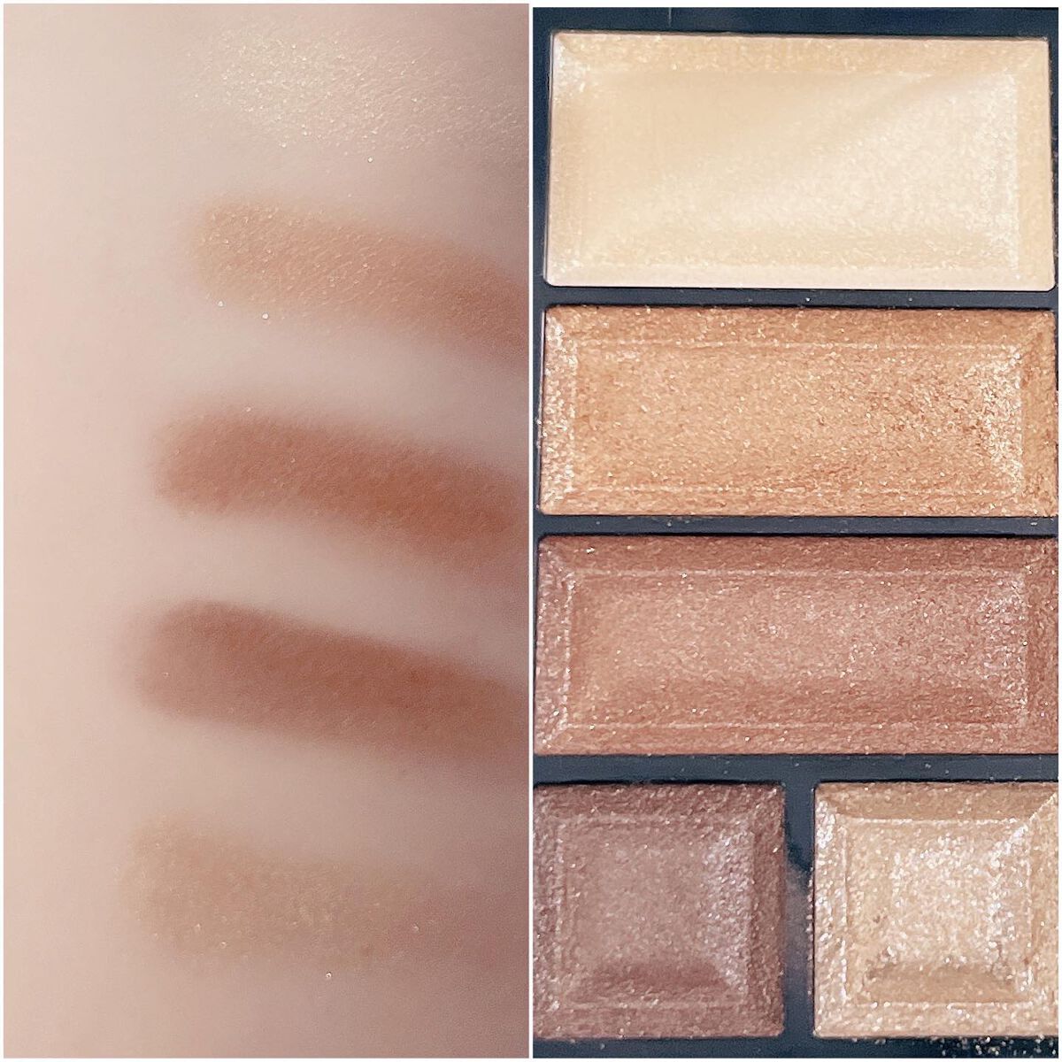 ショコラスウィート アイズ 017/リンメル ロンドン/アイシャドウパレットを使ったクチコミ（3枚目）