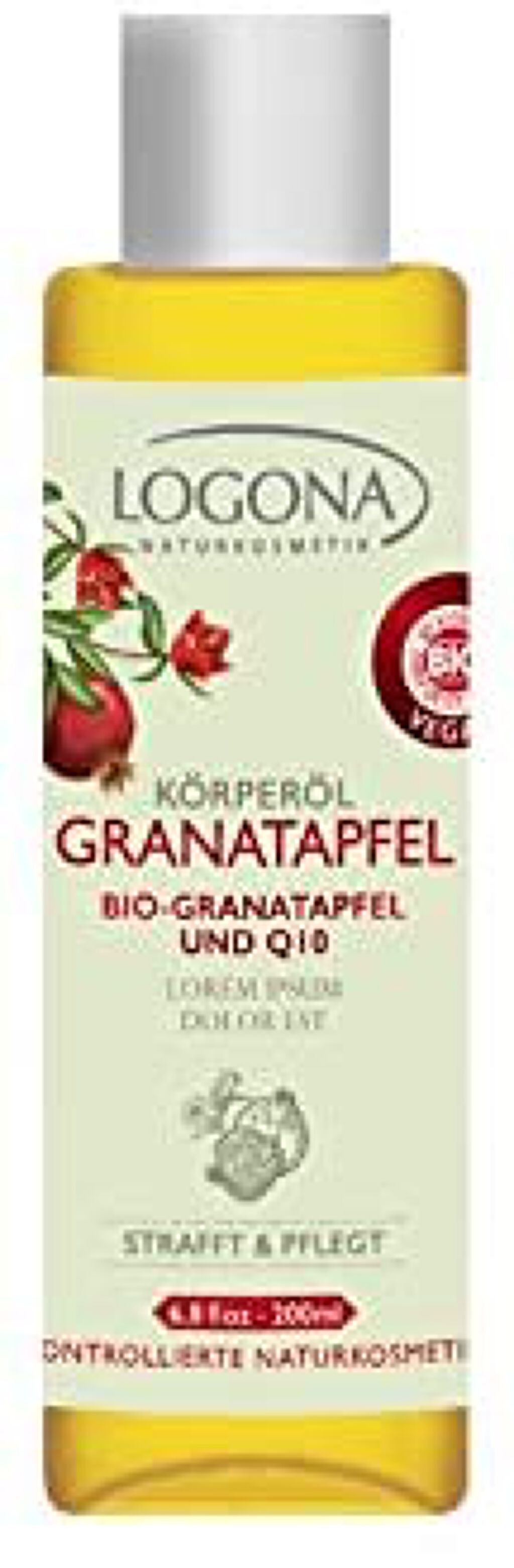 ボディオイル ザクロ&Q10 ロゴナ