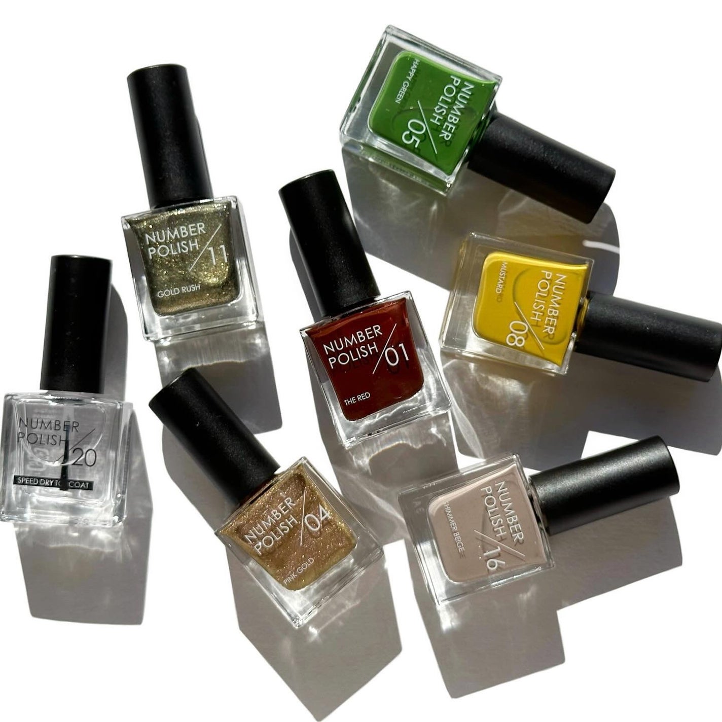 NUMBER POLISH /D-UP/マニキュアを使ったクチコミ(1枚目)