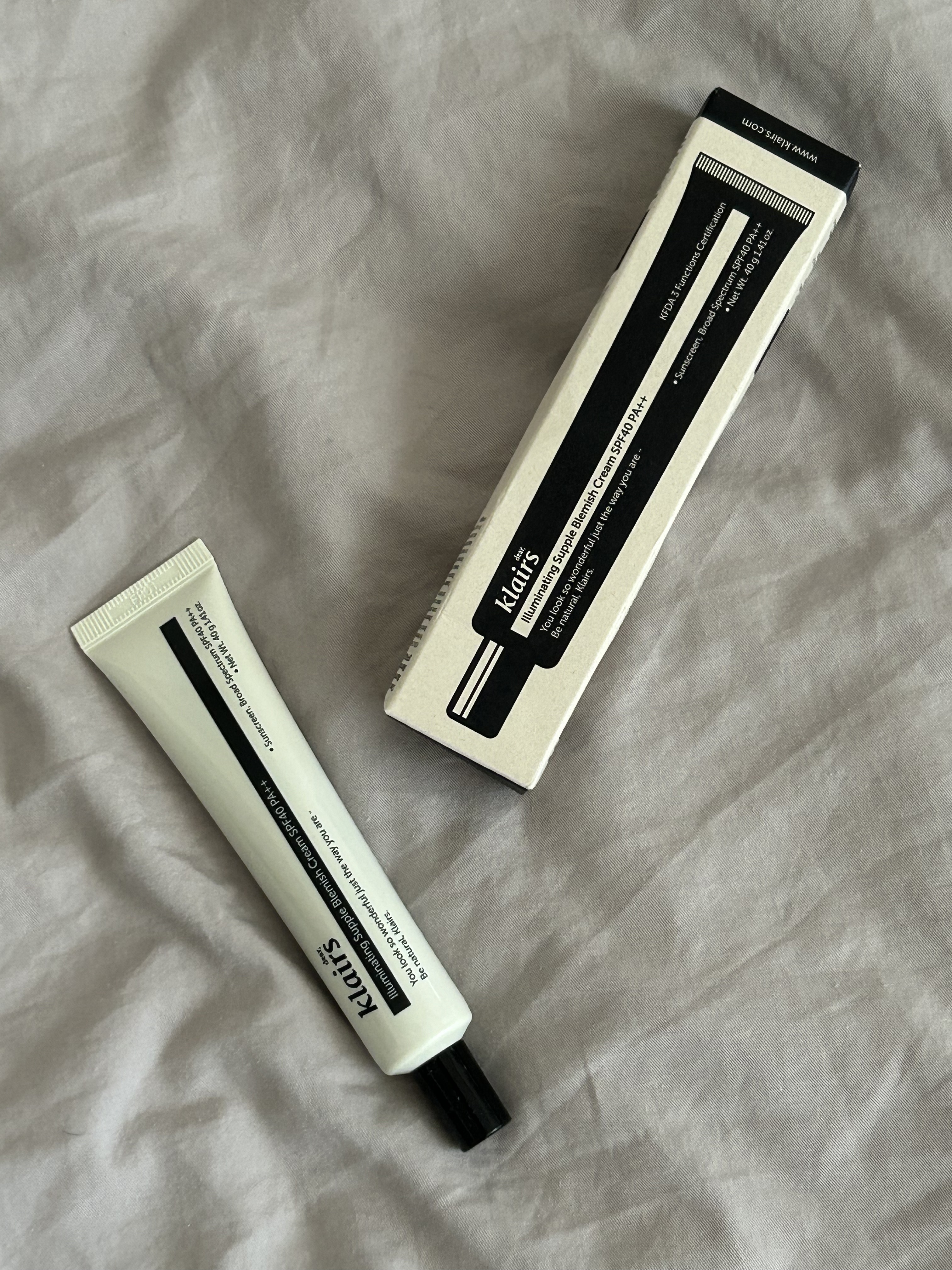 イルミネーティングサプルブレミッシュクリーム(40ml)/Klairs/化粧下地を使ったクチコミ（1枚目）