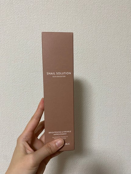 (旧)スネイルソリューションスキンブースター/ネイチャーリパブリック/ブースター・導入液を使ったクチコミ(1枚目)