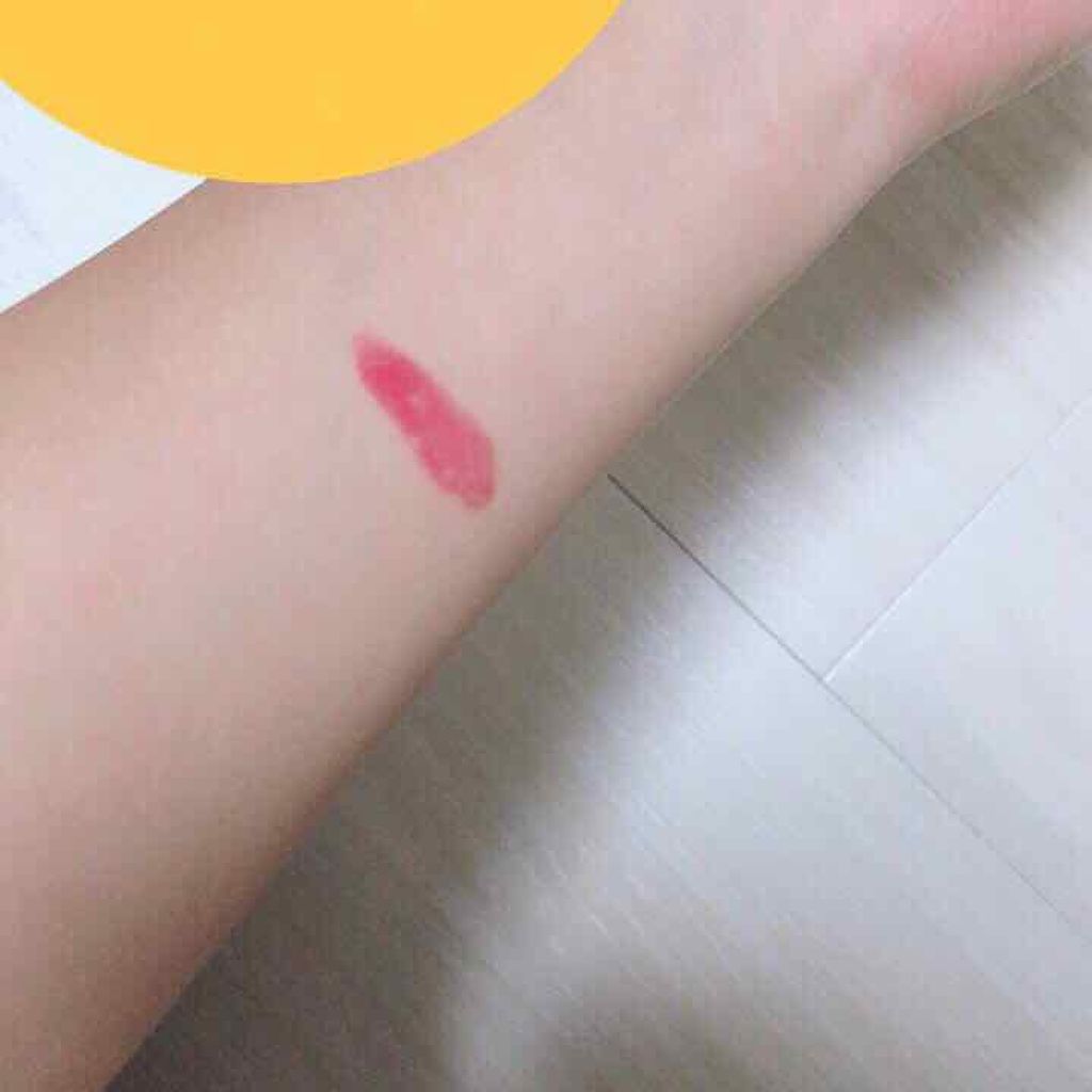 リップティントシロップ/キャンメイク/リップティントを使ったクチコミ（2枚目）