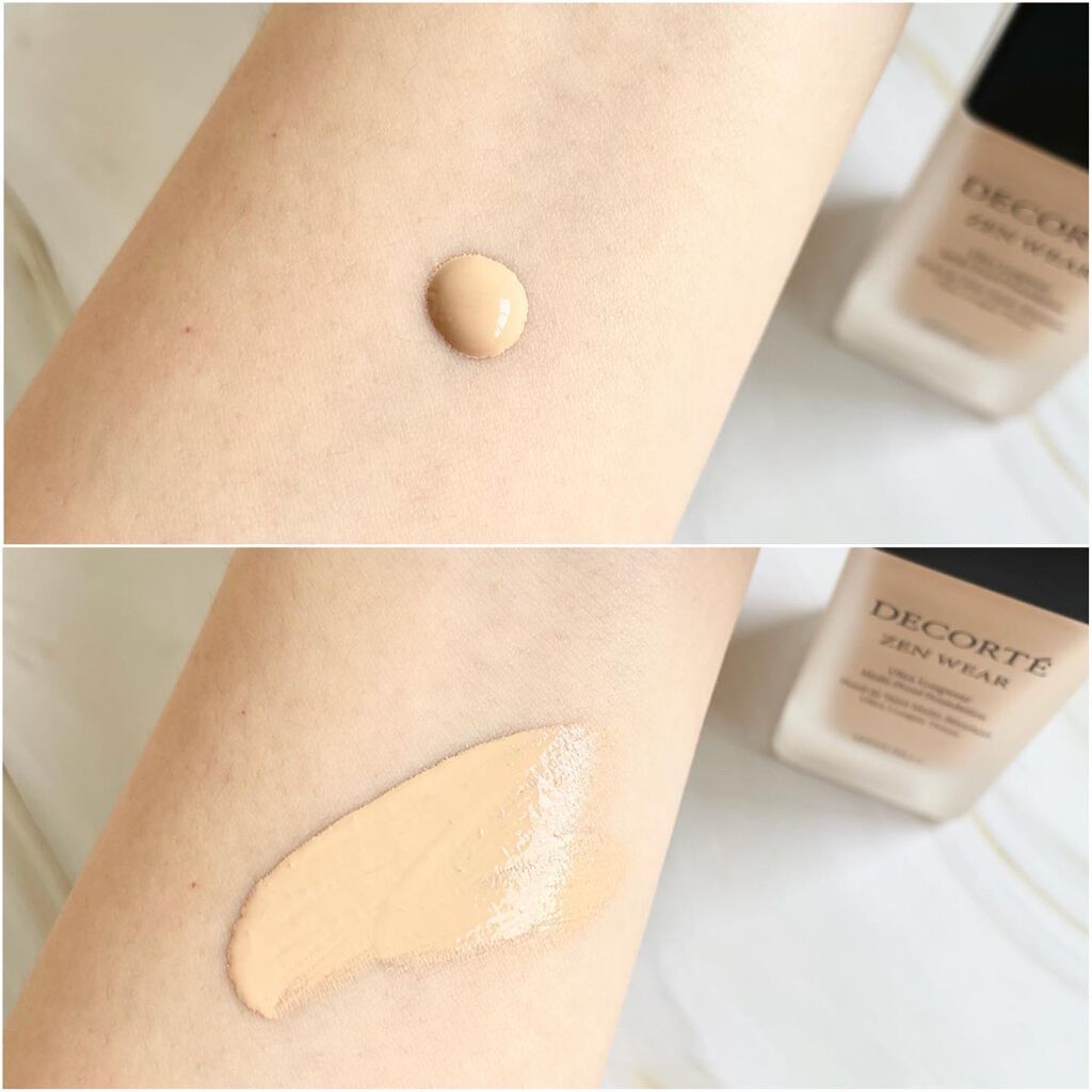 ゼン ウェア フルイド/DECORTÉ/リキッドファンデーションを使ったクチコミ(3枚目)