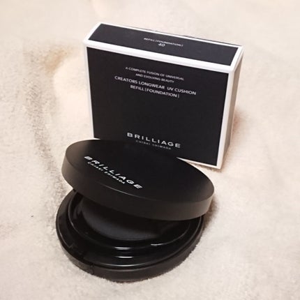 クリエイターズ ロングウェア UV クッション/ブリリアージュ/クッションファンデーションを使ったクチコミ(1枚目)