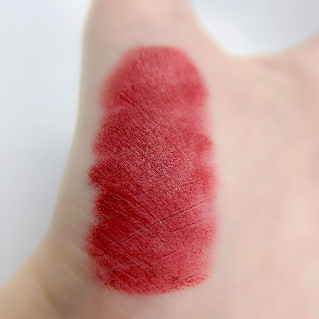 ルージュ アンリミテッド マット/shu uemura/口紅を使ったクチコミ(3枚目)