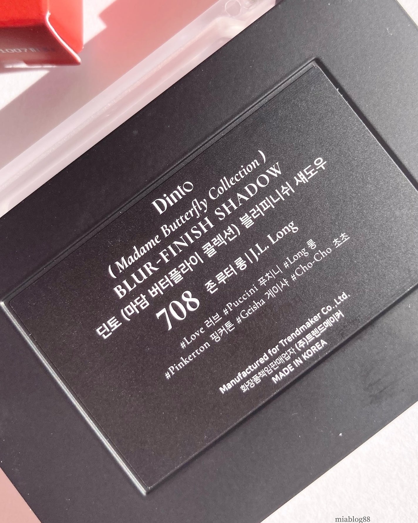 ブラーフィニシュシャドウパレット/Dinto/アイシャドウパレットを使ったクチコミ(10枚目)