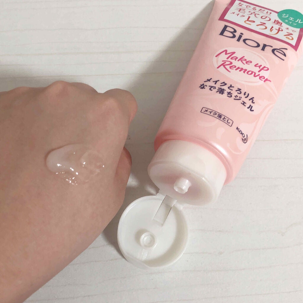 メイクとろりんなで落ちジェル/ビオレ/クレンジングジェルを使ったクチコミ(2枚目)