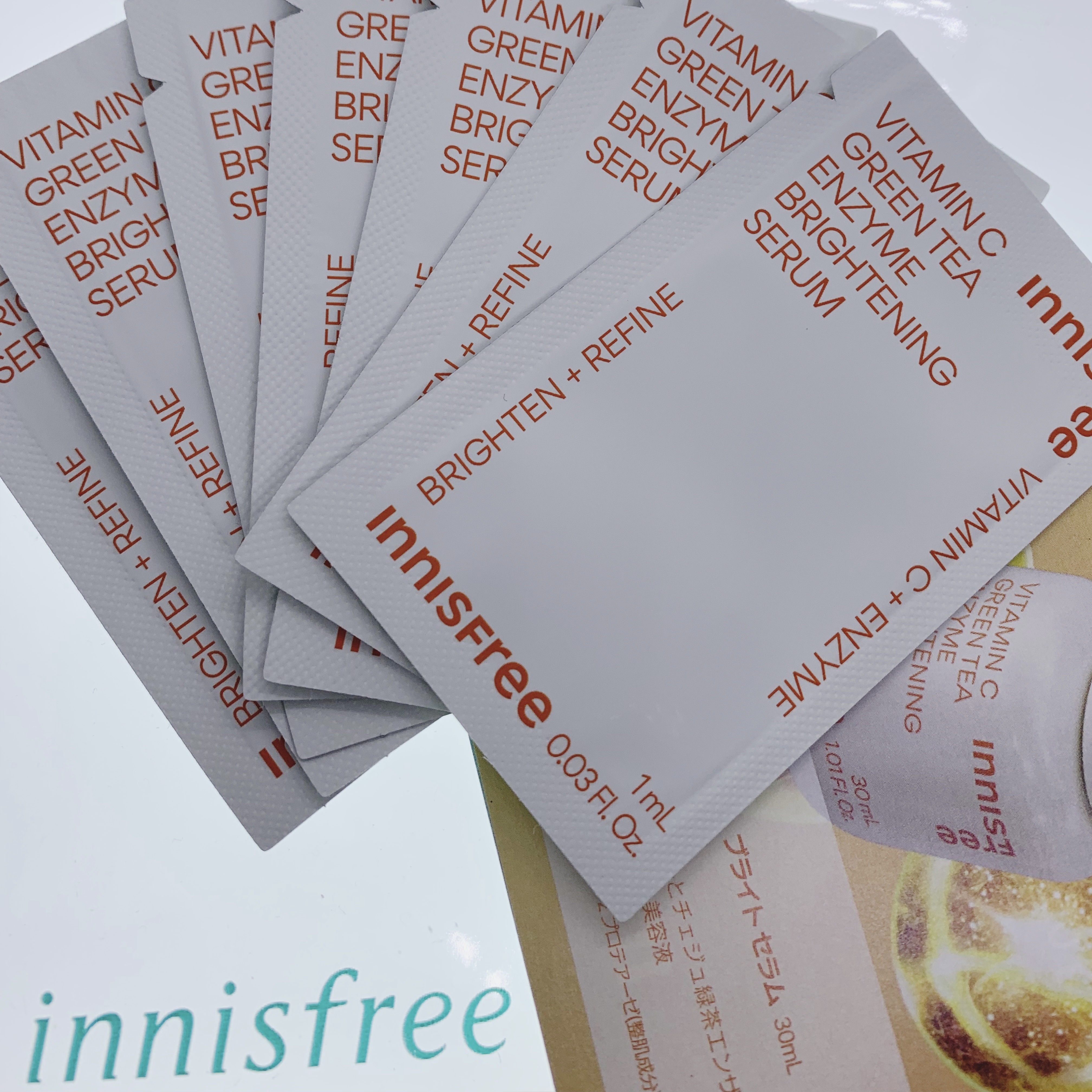 ビタC　グリーンティーエンザイム　ブライト　セラム/innisfree/美容液を使ったクチコミ（1枚目）