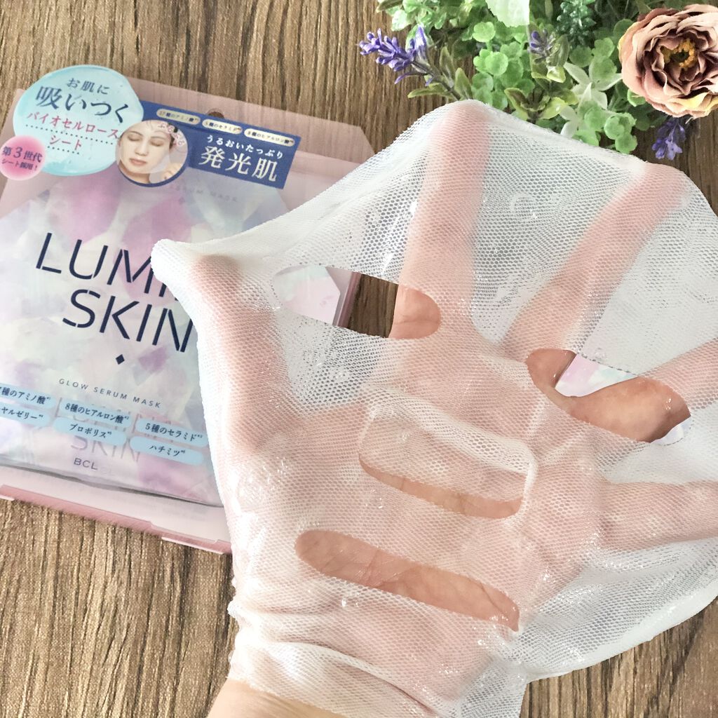 グロウセラム マスク/ルミナスキン/シートマスク・パックを使ったクチコミ（2枚目）