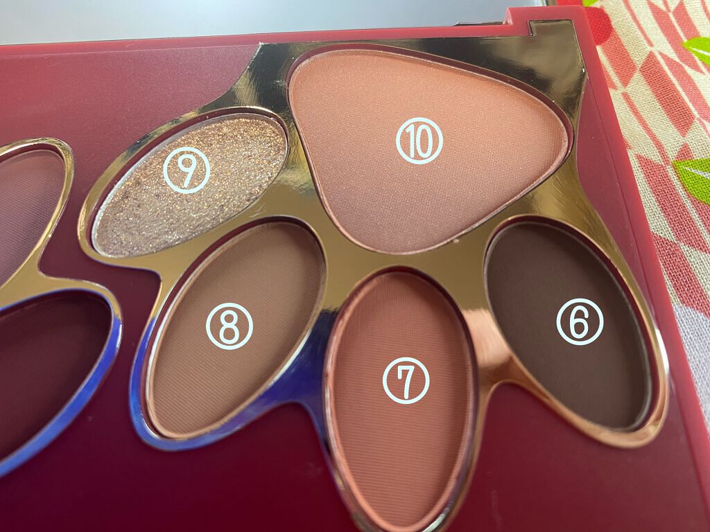 トラ十色アイシャドウパレット/COLORKEY/アイシャドウパレットを使ったクチコミ(5枚目)