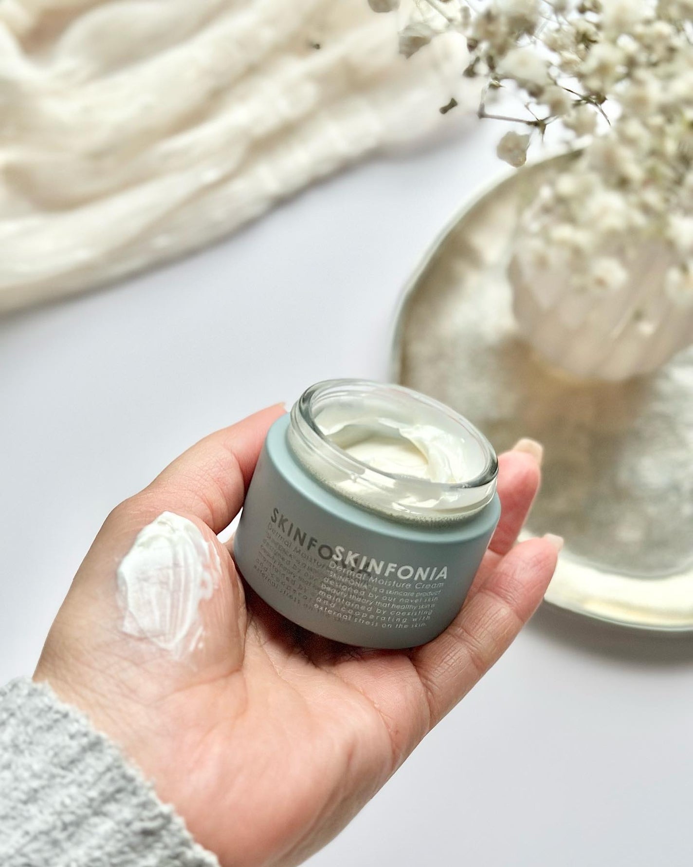 ダーマル モイスチャー クリーム /SKINFONIA/フェイスクリームを使ったクチコミ(5枚目)