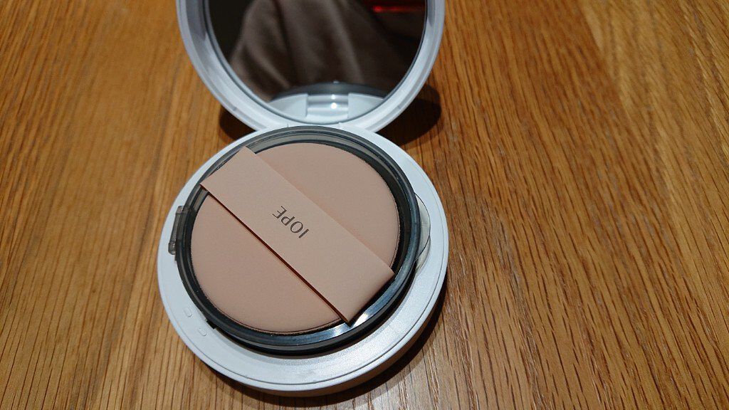 エアクッション/IOPE/クッションファンデーションを使ったクチコミ（2枚目）