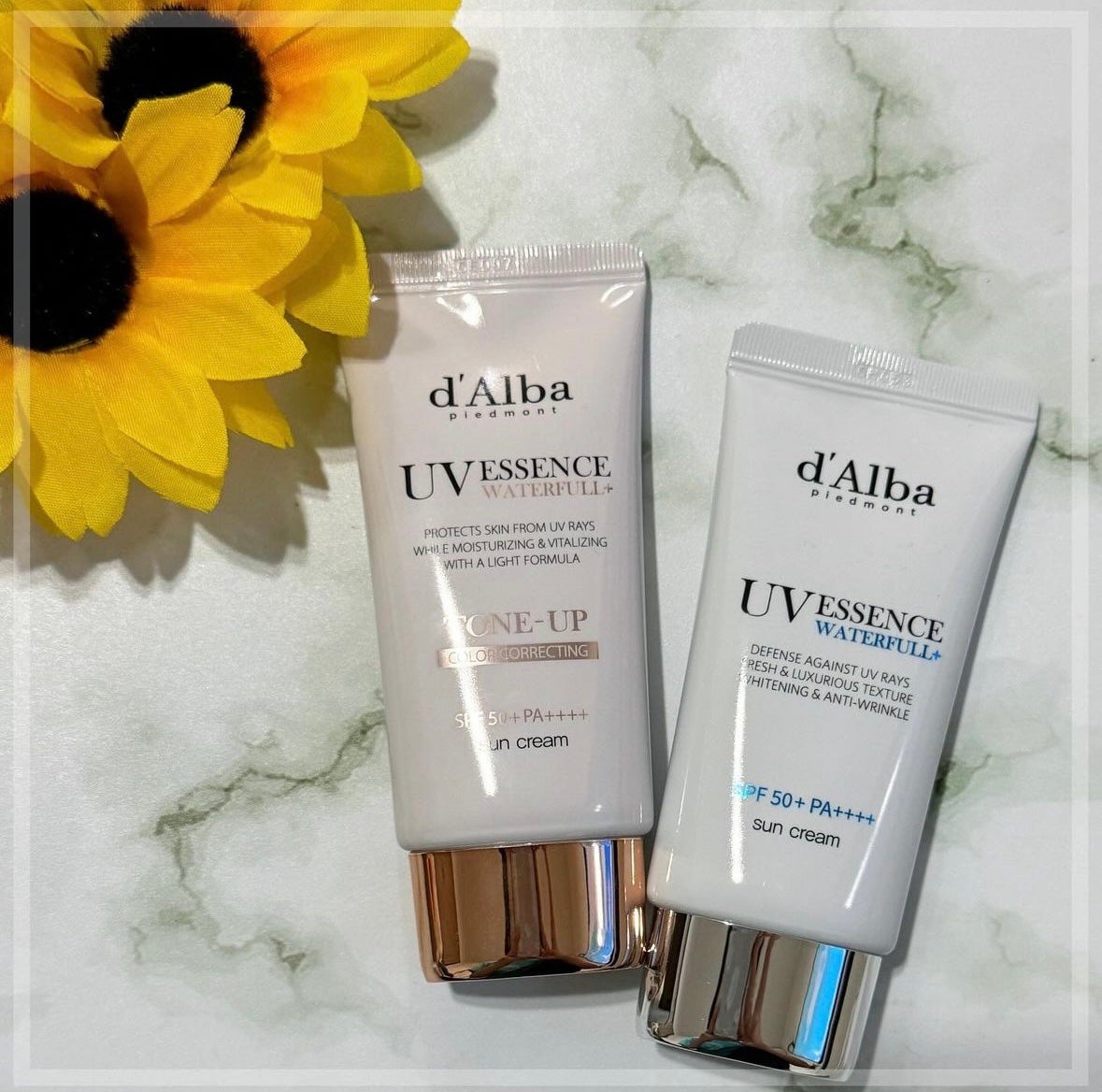 ダルバ ウォータフル エッセンス サンクリーム/ダルバ/日焼け止めクリームを使ったクチコミ(1枚目)