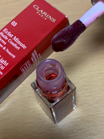 コンフォート リップオイル /CLARINS/リップグロスを使ったクチコミ(4枚目)