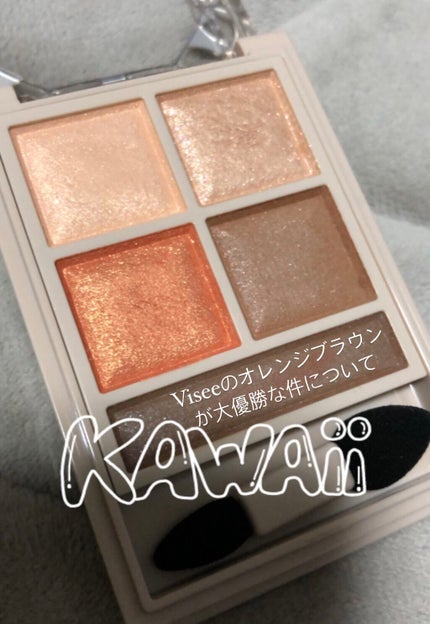パノラマデザイン アイパレット/Visée/アイシャドウパレットを使ったクチコミ(1枚目)