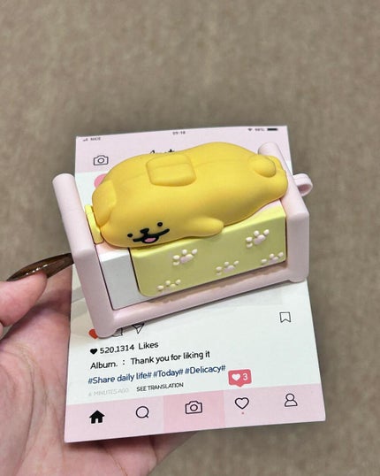 ケース大好きっ子 on LIPS 「寝る上下のベッドのかわいい子犬#iPhoneケース#購入品#宝..」(4枚目)